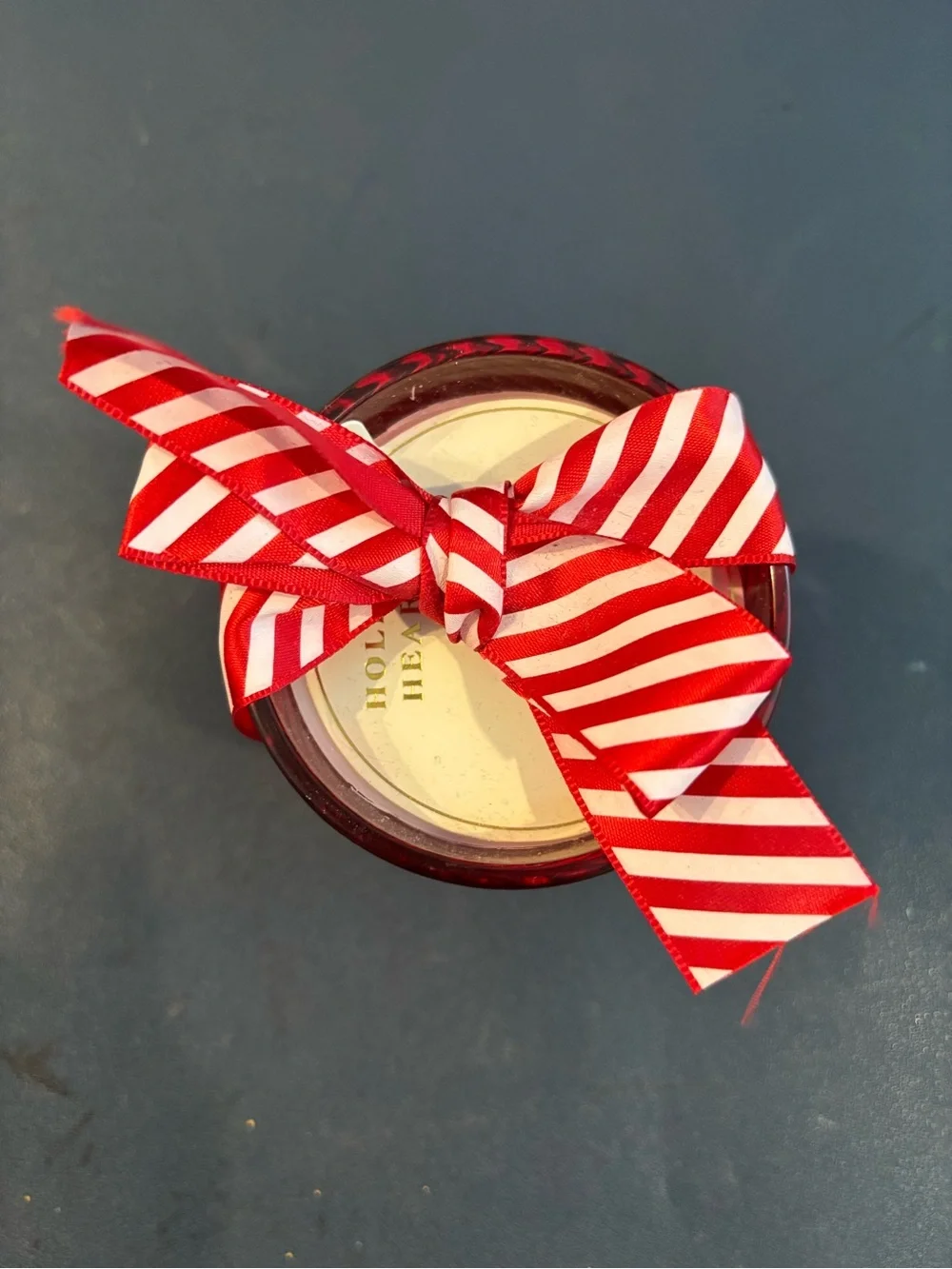 Threshold Holiday Hearth Scented Candle - Red